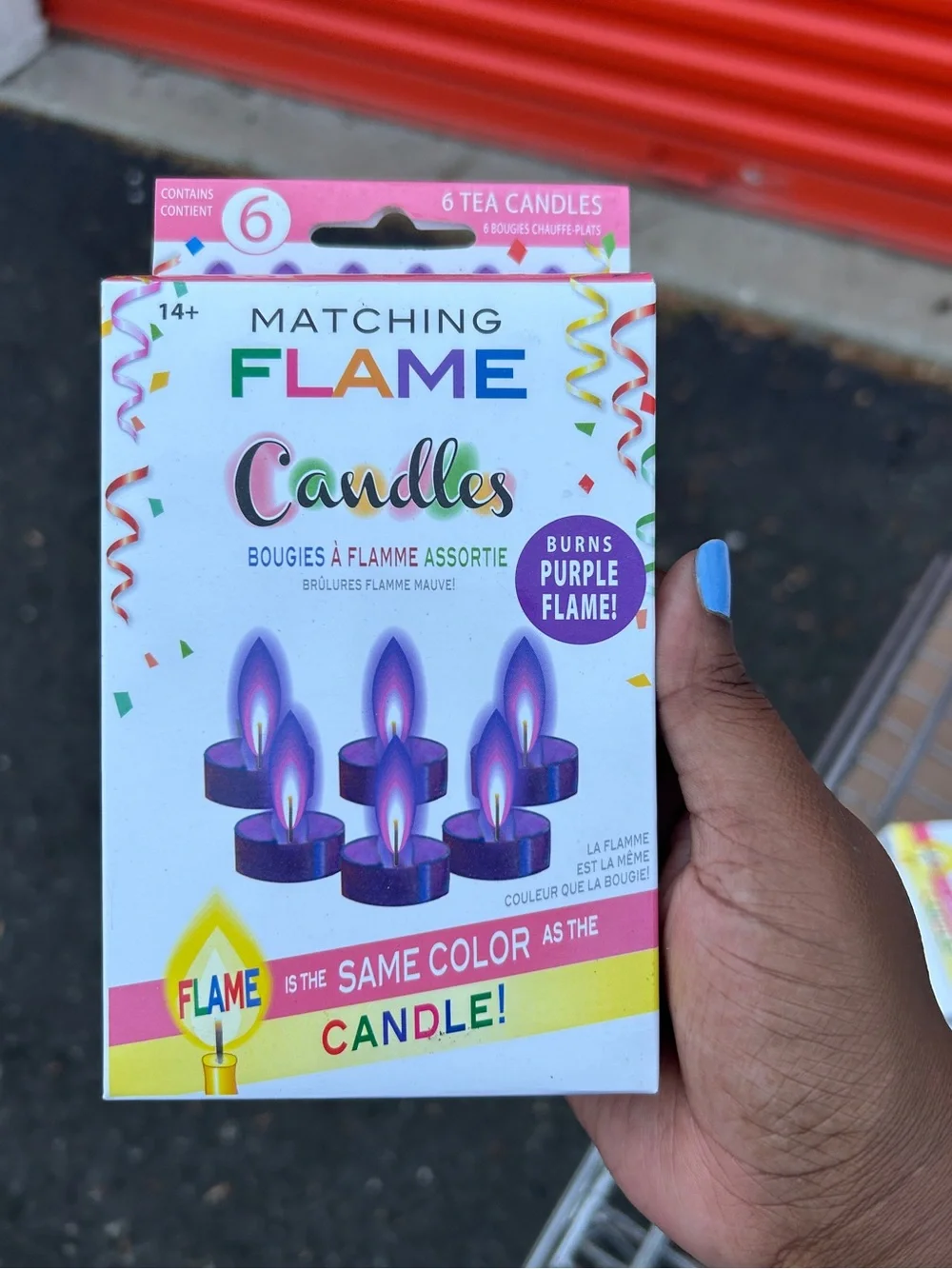 Matching Flame Tea Light Candle Rainbow Bundle Multicolor Party Novelty Set NIB